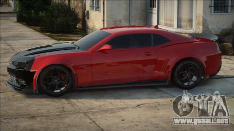 Chevrolet Camaro Z28 2015 Red-Bleck para GTA San Andreas