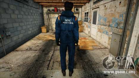 Piel de un empleado del Ministerio de Situacione para GTA San Andreas