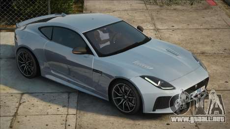 Jaguar F-Type SVR Vlek para GTA San Andreas