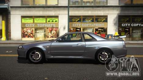 Nissan Skyline R34 Heroshi para GTA 4