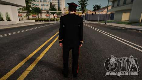 General de División del Ministerio del Interior para GTA San Andreas