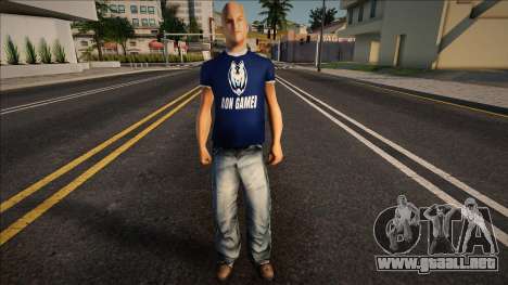 Aongamer Skin para GTA San Andreas