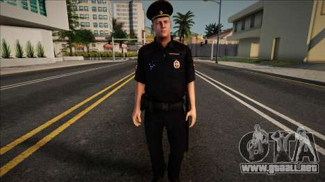 Teniente Mayor del Servicio de Patrulla para GTA San Andreas