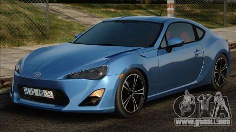 Toyota GT86 Bl para GTA San Andreas