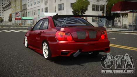 Subaru Impreza Bonrey para GTA 4