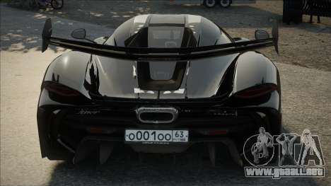 Koenigsegg Jesko Absolut Black para GTA San Andreas