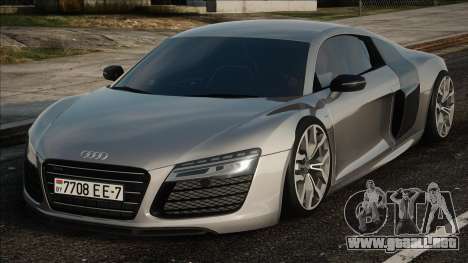 Audi R8 2013 Silver para GTA San Andreas