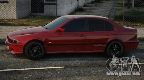 BMW 540i e39 RED para GTA San Andreas