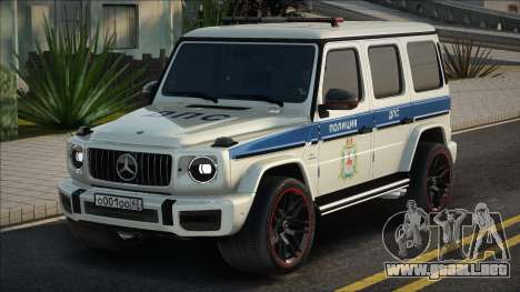 Mercedes-Benz G63 AMG Policía para GTA San Andreas