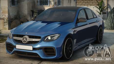 Mercedes-Benz E 63 AMG (W213) Blue para GTA San Andreas