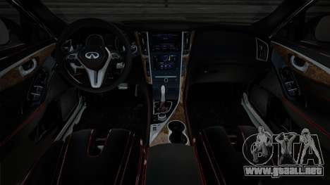 Infiniti Q70 Black para GTA San Andreas