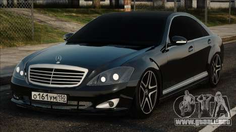 Mercedes-Benz S420 W221 Black para GTA San Andreas