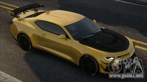 Chevrolet Camaro ZL1 2018 Yellow para GTA San Andreas