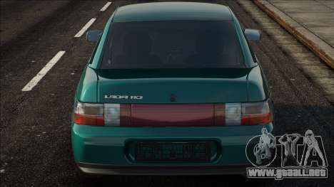 Lada 110 Stock Green para GTA San Andreas