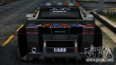 Lamborghini Galardo Turkish Cop para GTA San Andreas