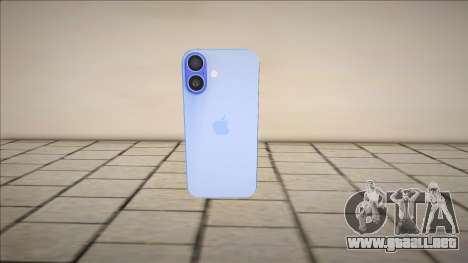 Apple iPhone 16 (Aquamarine) para GTA San Andreas