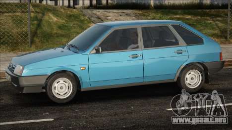 VAZ 2109 en azul para GTA San Andreas