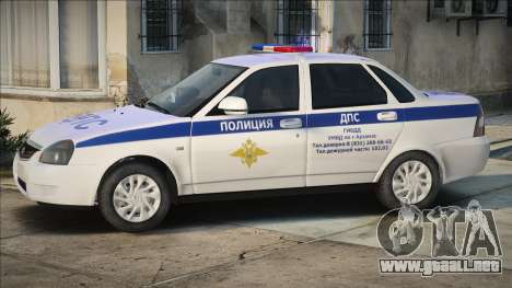 Lada Priora DPS (NO AVS) para GTA San Andreas