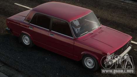 VAZ-2105 Estilo Rojo para GTA San Andreas