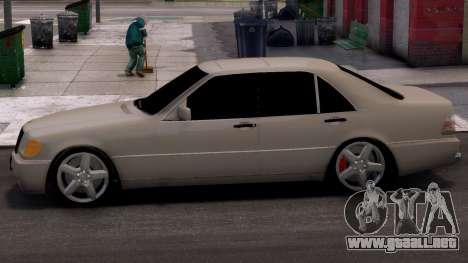 Mercedes-Benz S Sınıfı W140 Gris para GTA 4