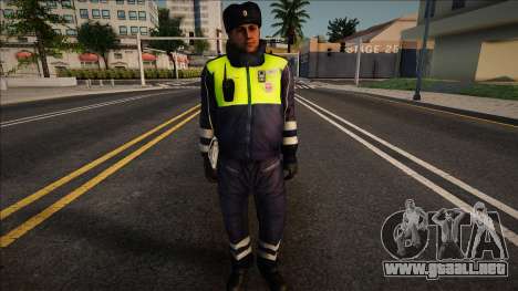 Oficial de policía de tránsito con uniforme de i para GTA San Andreas