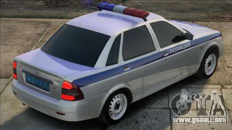 LADA Priora DPS Blanco para GTA San Andreas