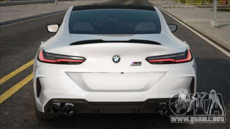 BMW M8 Gran Coupé Blanco para GTA San Andreas