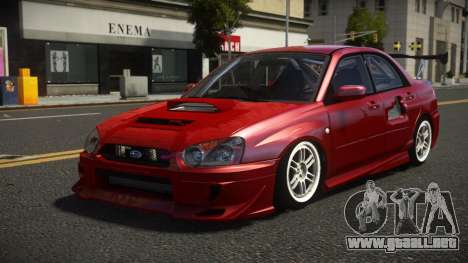 Subaru Impreza Bonrey para GTA 4