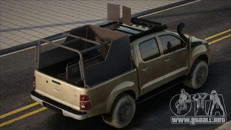 2015 Toyota Hilux VII Military Edition para GTA San Andreas