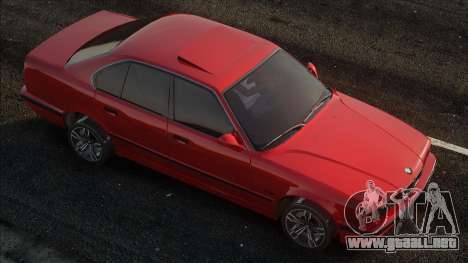 BMW 525 Red para GTA San Andreas