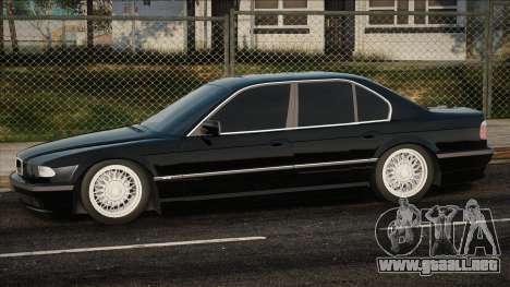 BMW E38 Blek para GTA San Andreas