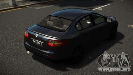 Renault Fluence MV para GTA 4