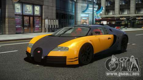 Bugatti Veyron Grezzy para GTA 4