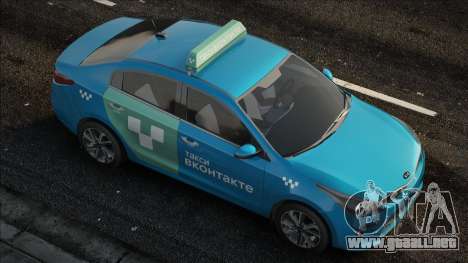 Kia Rio (VKontakte Taxi) para GTA San Andreas