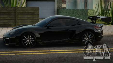 Porsche Cayman GTS 2015 Black para GTA San Andreas