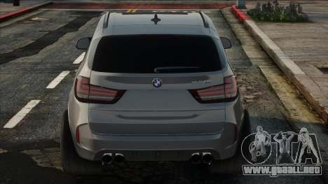 BMW X5M F85 Silver para GTA San Andreas