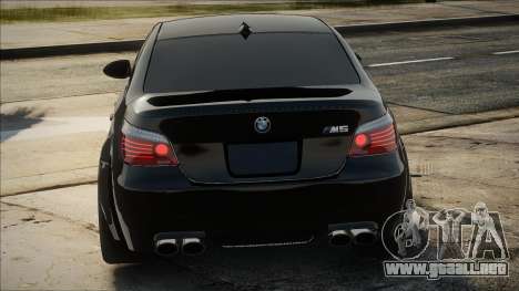 BMW M5 e60 Bllack para GTA San Andreas