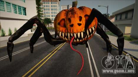 Calabaza arana con movimiento en lengua de Hallo para GTA San Andreas