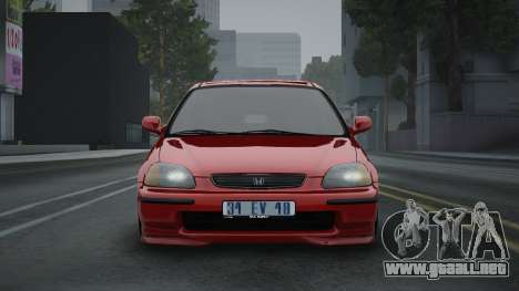 Honda Civic 1.6 İES (YuceL) para GTA San Andreas