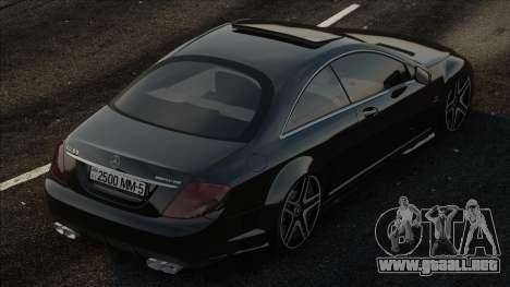 Mercedes-Benz CL65 AMG Black para GTA San Andreas