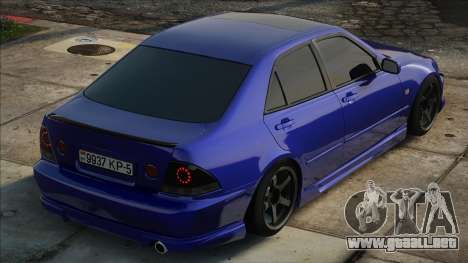 Toyota Altezza Blue para GTA San Andreas