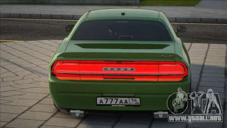 Dodge Challenger SRT8 Next para GTA San Andreas