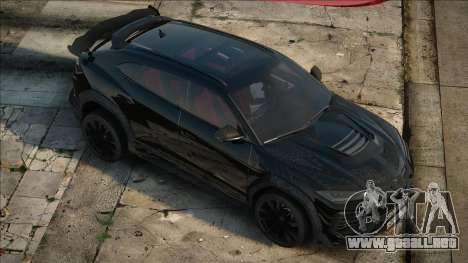 Lamborghini Urus Black Stock para GTA San Andreas