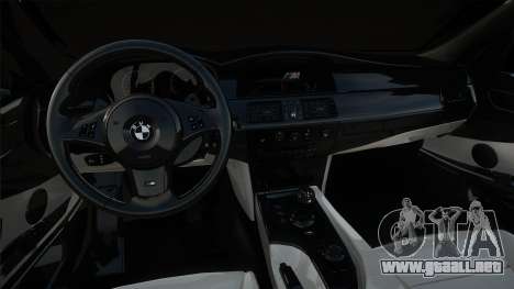 BMW M5 E60 Vinyl para GTA San Andreas