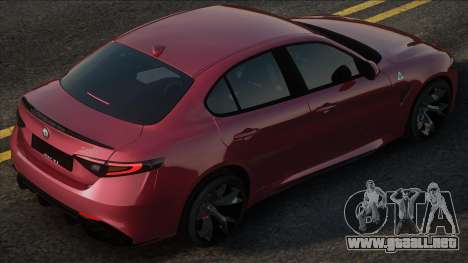 Alfa Romeo Giulia Quadrifoglio Forza Edition 201 para GTA San Andreas