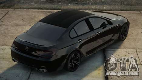 Bmw M6 Gran Coupe Black para GTA San Andreas