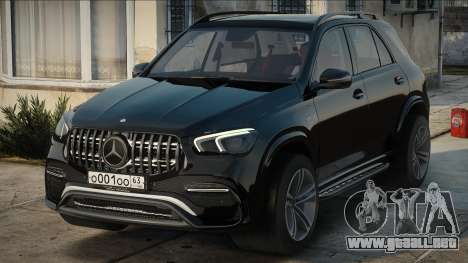 Mercedes-Benz GLE 450 Black para GTA San Andreas