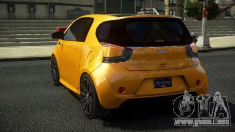 Aston Martin Cygnet BR para GTA 4