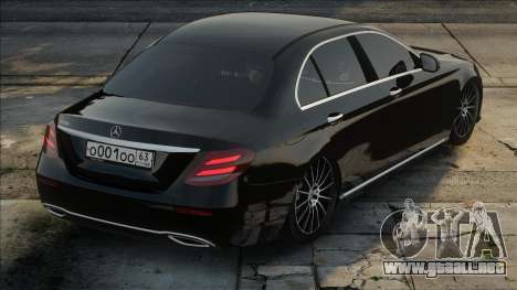 Mercedes - Benz E200 Black para GTA San Andreas