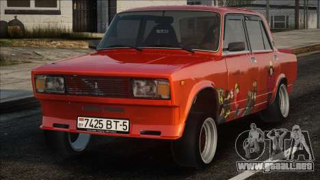 VAZ 2107 Los Simpson para GTA San Andreas